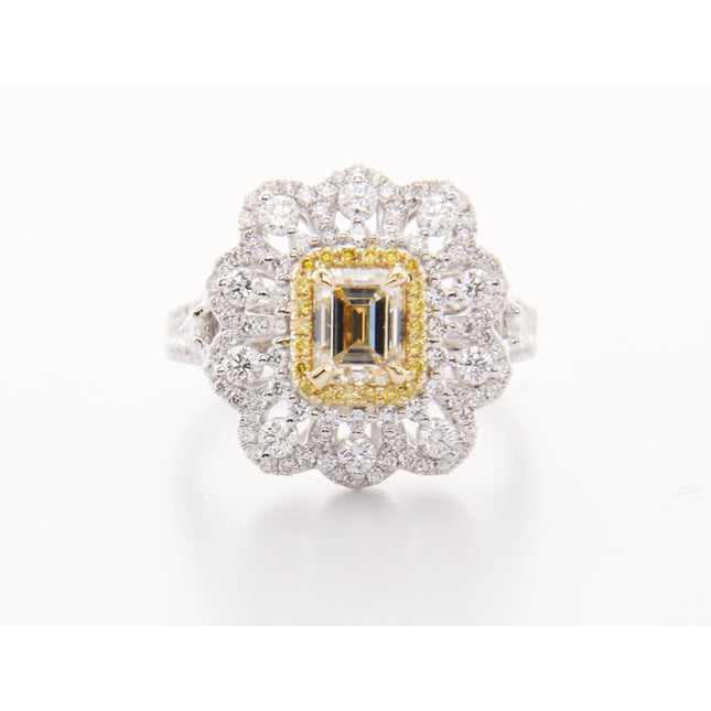 LEO SHINE Yellow Diamond Ring 18K