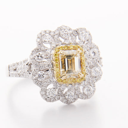 LEO SHINE Yellow Diamond Ring 18K