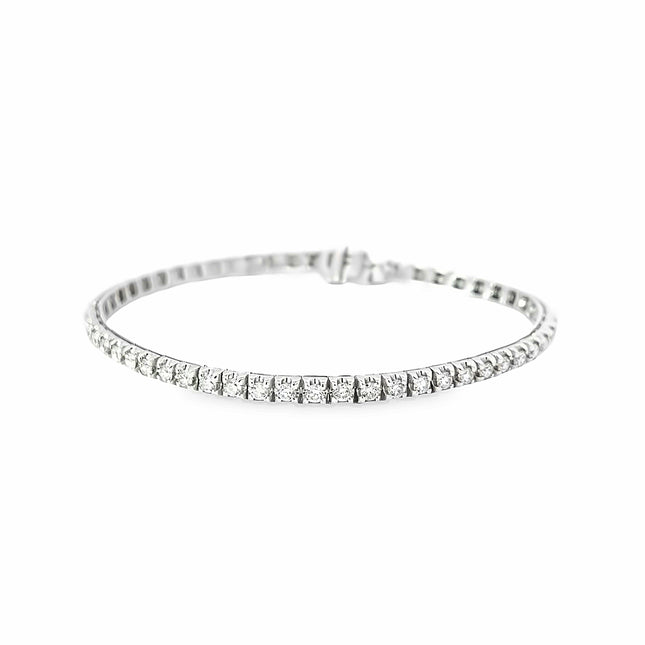 4 Prong Tennis Bracelet (18K, 2.73CT)